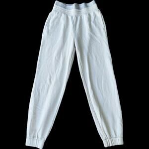 EUC Hollister High Waisted Exposed Logo Elastic Band Heather Gray Sweat Pant XS